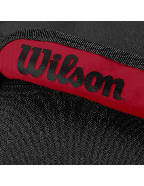 Bolsa Wilson Bela Small Duffel Negro Rojo | Ofertas de pádel